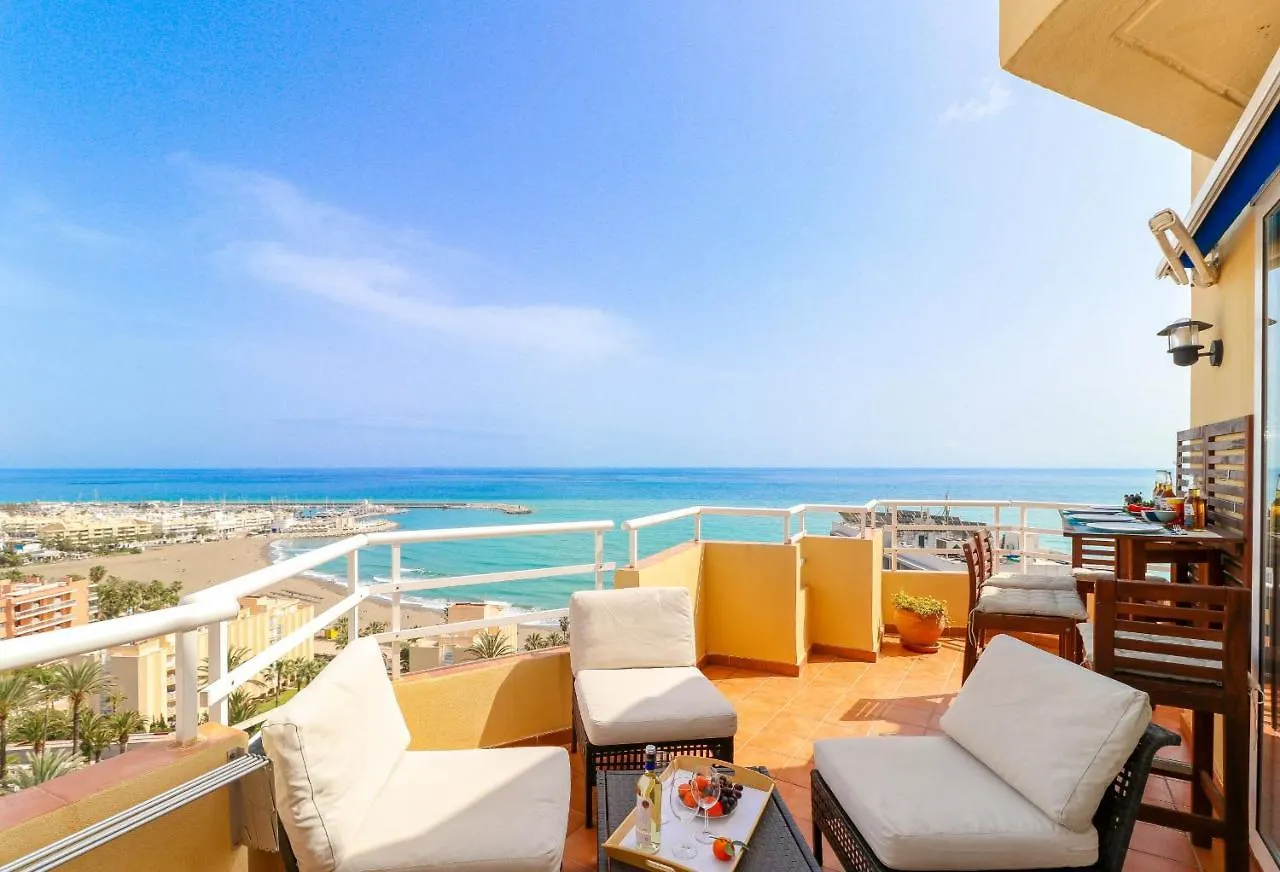 Penthouse With Panoramic Views - Puerto Marina Apartment Benalmadena