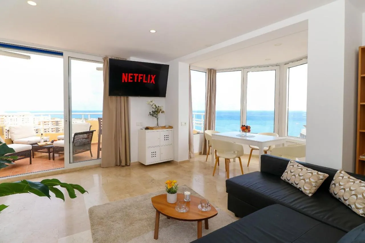Penthouse With Panoramic Views - Puerto Marina Apartment Benalmadena